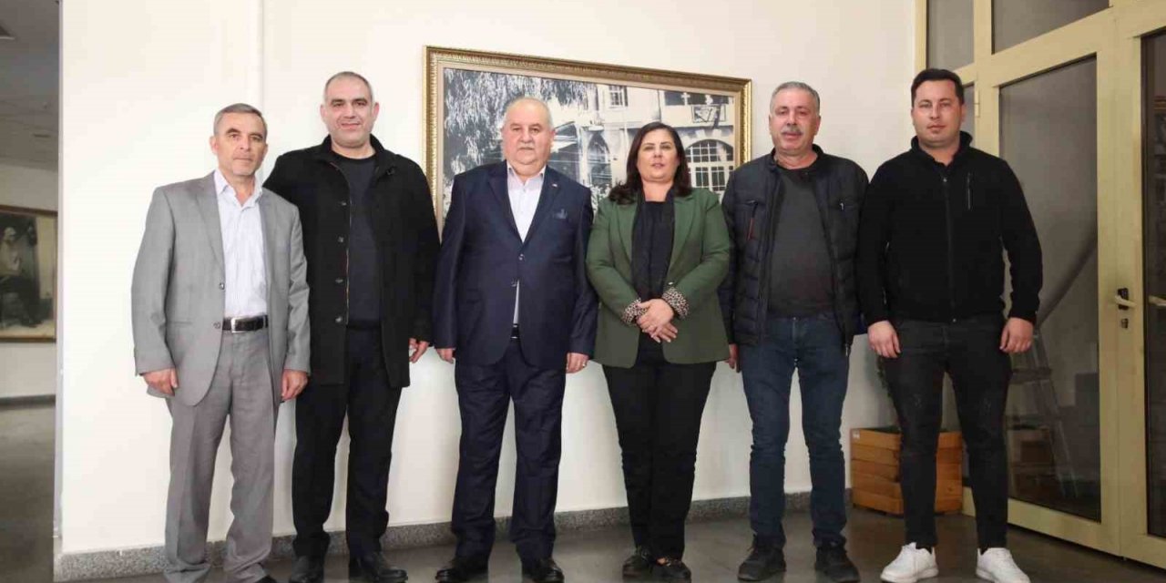 Nazilli esnafı Başkan Çerçioğlu ile görüştü