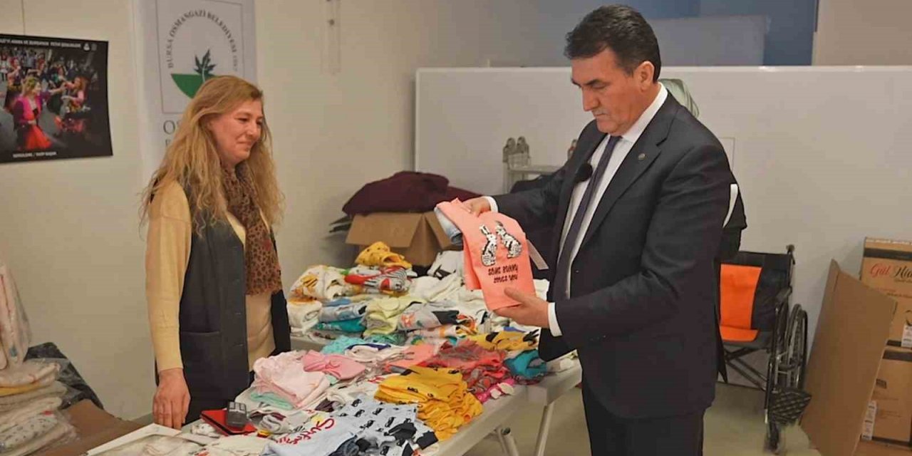 Osmangazi Sevgi Mağazası’nın kapıları depremzedelere açıldı