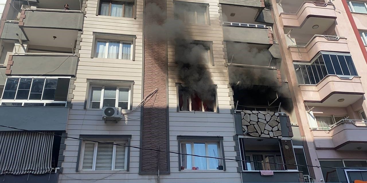 Torbalı’da korkutan ev yangını