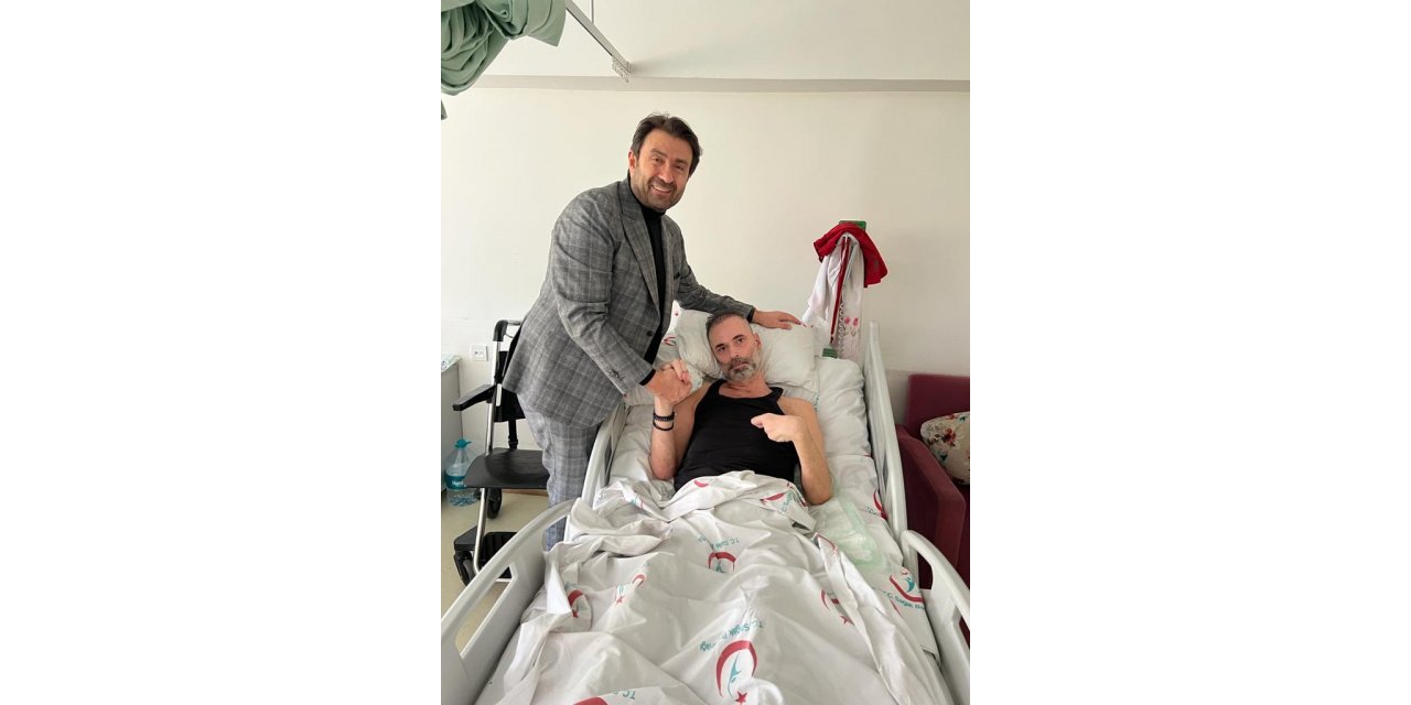 TFF Başkanvekili Aksu’dan Ersen Martin’e ziyaret