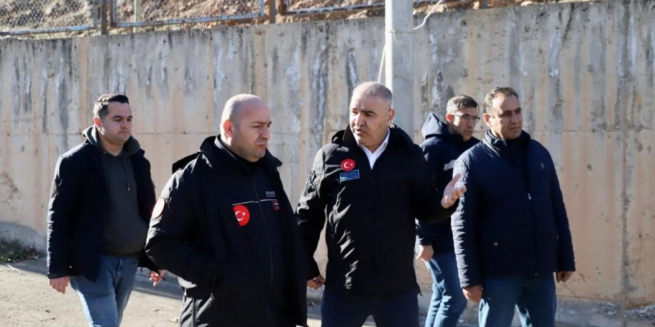 Diyarbakır’da Dicle Barajı pompa istasyonu kontrol edildi