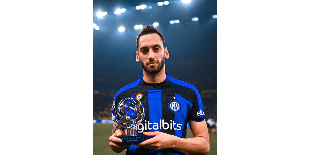 Hakan Çalhanoğlu, ödülünü depremzedelere adadı