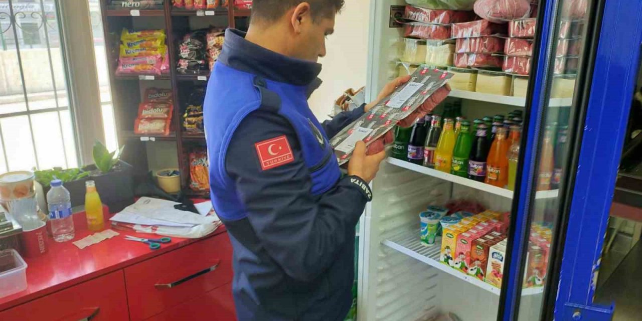 Gürsu zabıtası okul kantinlerinde