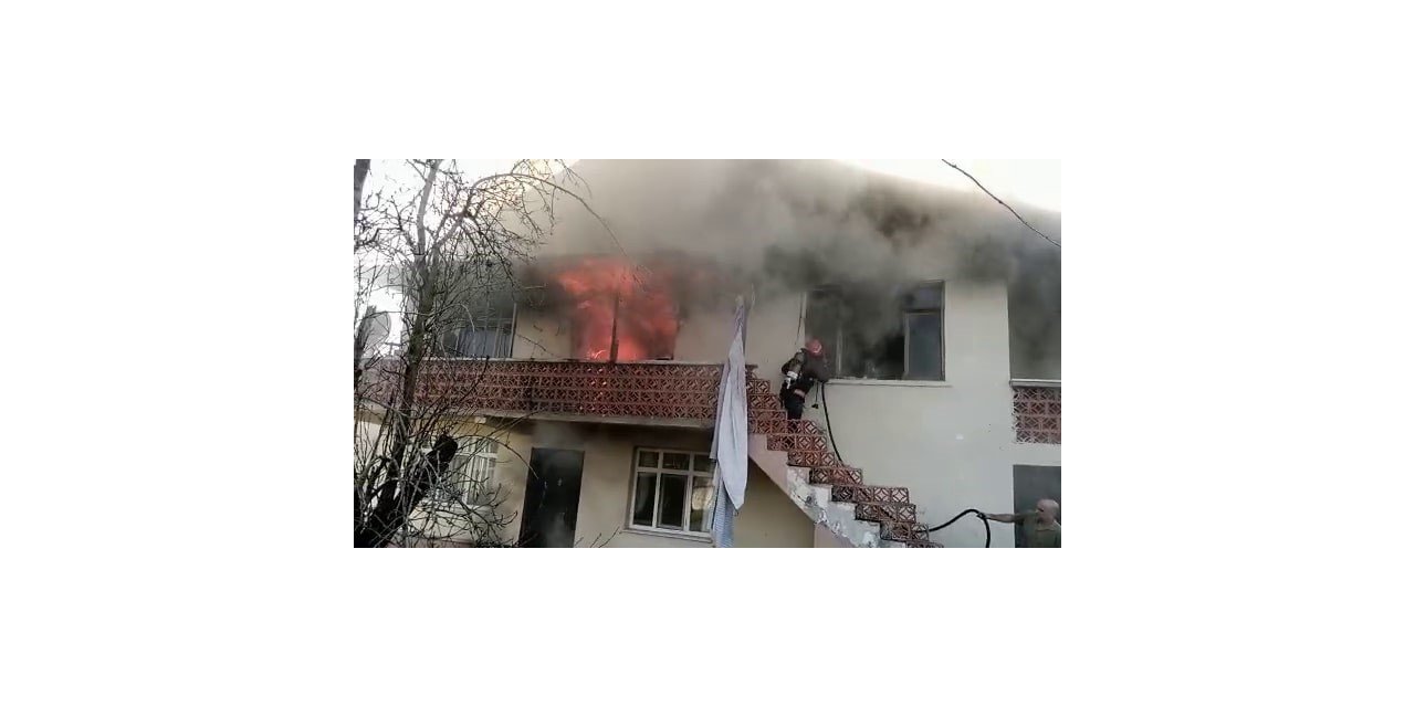 Yangında hayatını kaybetmişti, son yolculuğuna uğurlandı