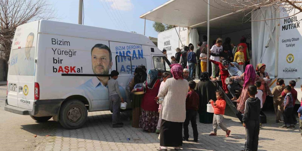 Mobil mutfak tırı depremzedelerin hizmetinde