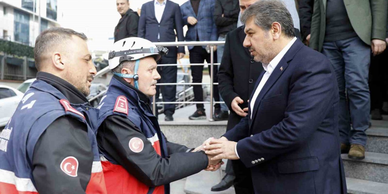 Can kurtaran ESKAT minnetle karşılandı