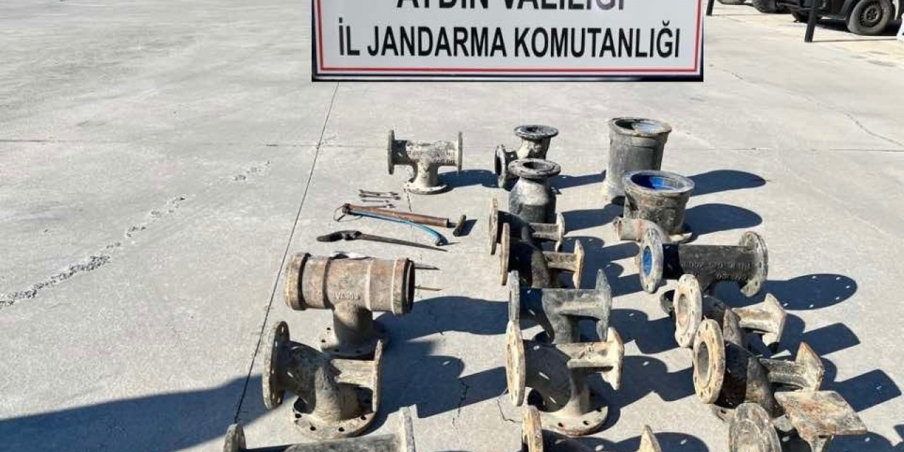 Söke’de demir hırsızları kovalamaca sonucu yakalandı