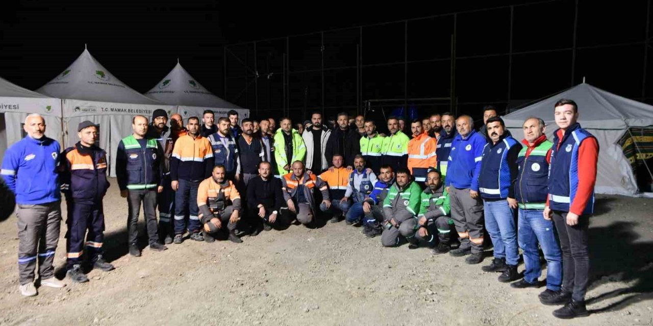 Mamak Belediyesi Afet Koordinasyon Merkezi görevinin başında