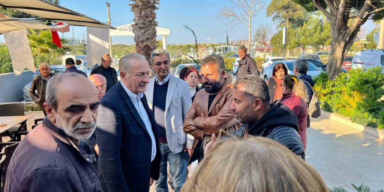 Başkan Atabay, Didim’deki depremzedeler ile görüştü