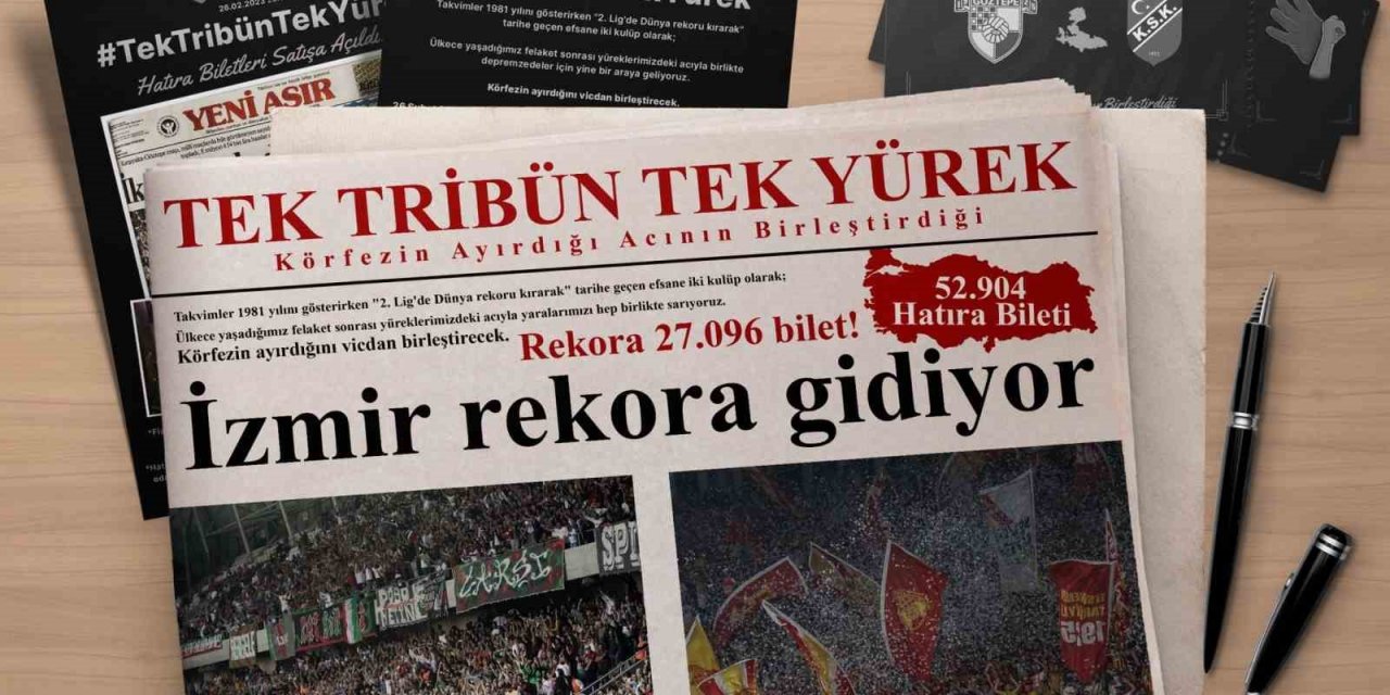 Göztepe, satılan hatıra bilet sayısını güncelledi