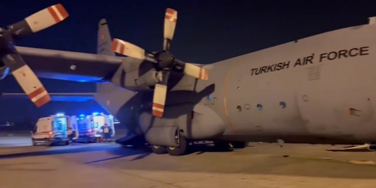 MSB: “Hava Kuvvetlerimize ait uçaklar, tedavi görecek vatandaşlarımızı Ankara ve İstanbul’a ulaştırıyor”