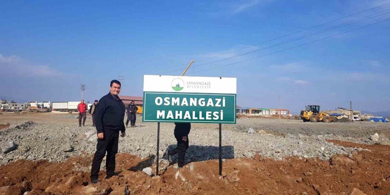 İslahiye’ye Osmangazi mahallesi