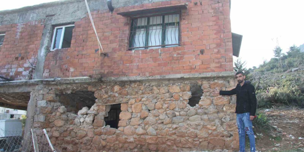 Depremde şaşırtan görüntü