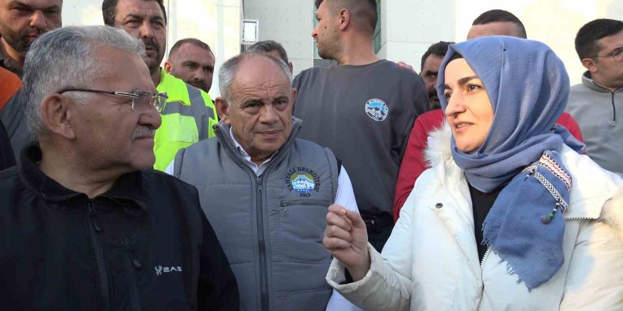 Başkan Büyükkılıç’a Kahramanmaraş deprem bölgesinden teşekkür ve dua