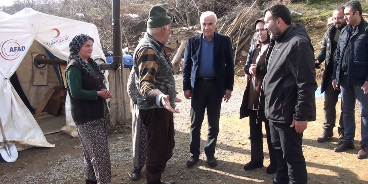 Başkan Sülük, Ankara milletvekilleri ile sahada incelemelerde bulundu