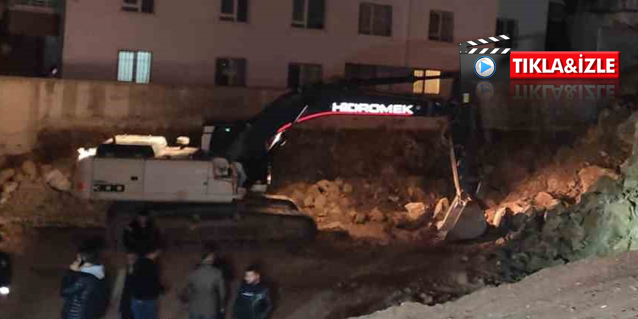 Ankara'da duvar çöktü! 2 apartman tahliye edildi