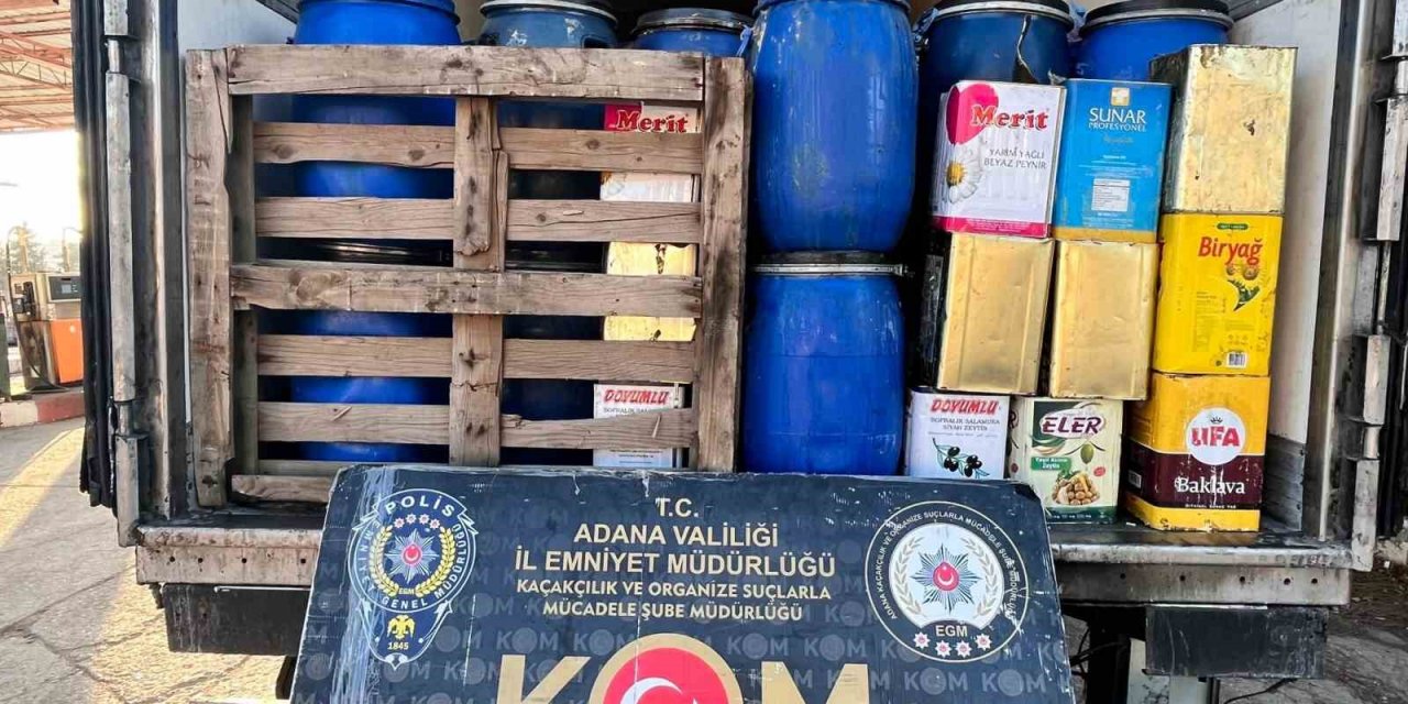 63 bin litre kaçak akaryakıt ele geçirildi