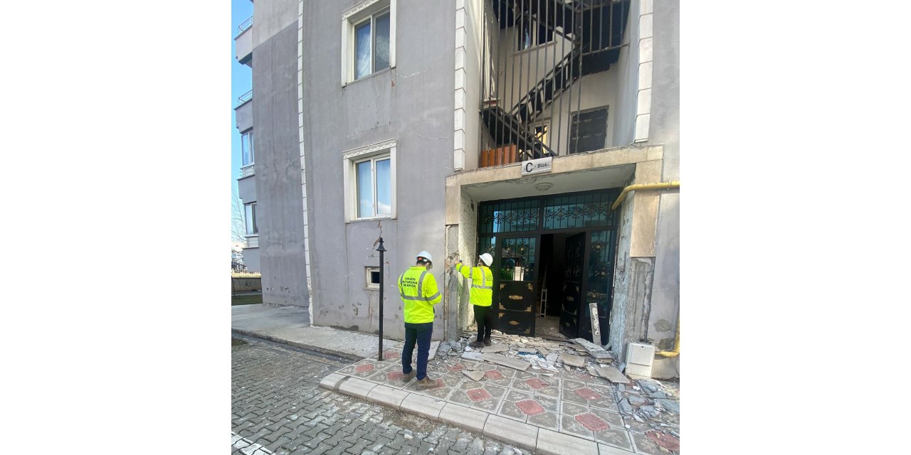 Hasar tespit çalışmaları için İskenderun’da