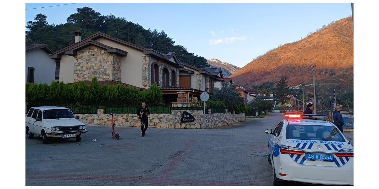 Marmaris’te trafik kazası: 1 ağır yaralı