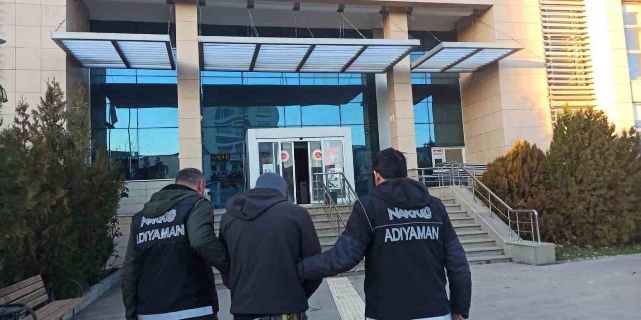 Kahta’da uyuşturucu ile yakalanan 1 kişi tutuklandı