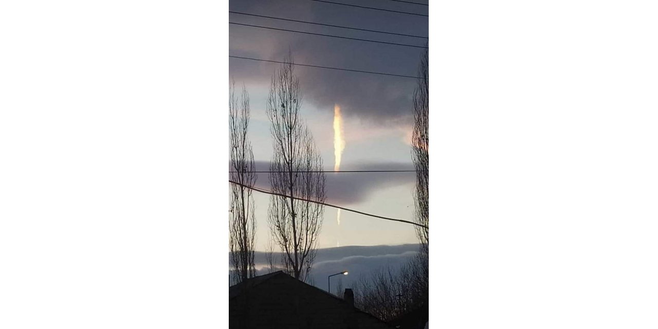 Ağrı’da şaşırtan görüntü