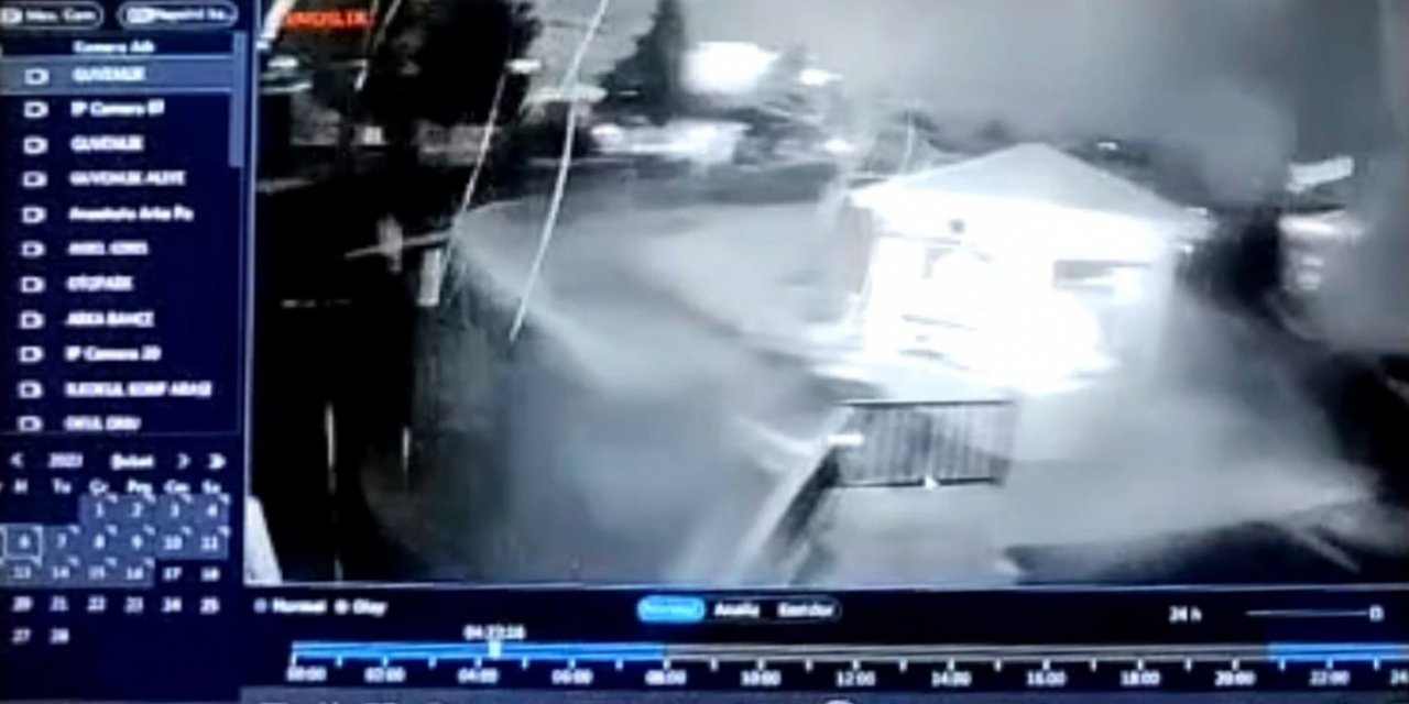 Depreme ait yeni güvenlik kamera görüntüleri ortaya çıktı