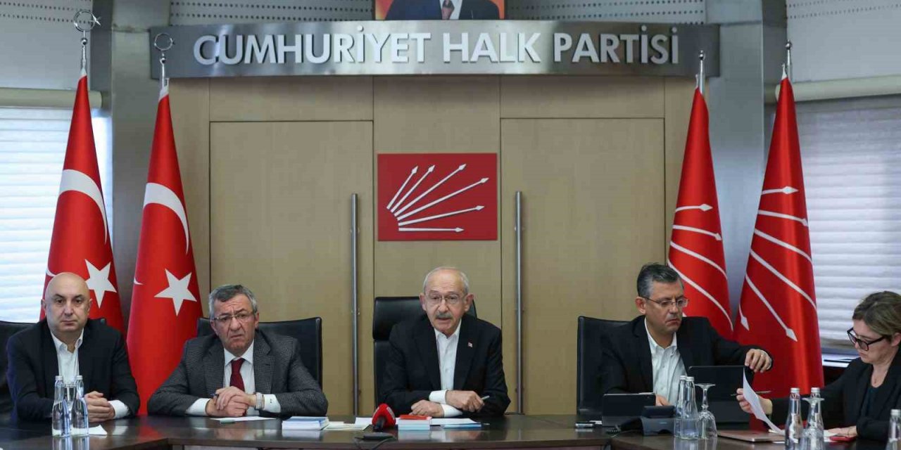 CHP Lideri Kılıçdaroğlu, partisinin grup toplantısına başkanlık etti