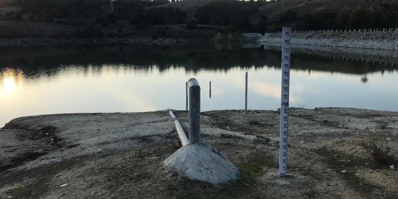 Göletlerdeki su seviyesi düştü