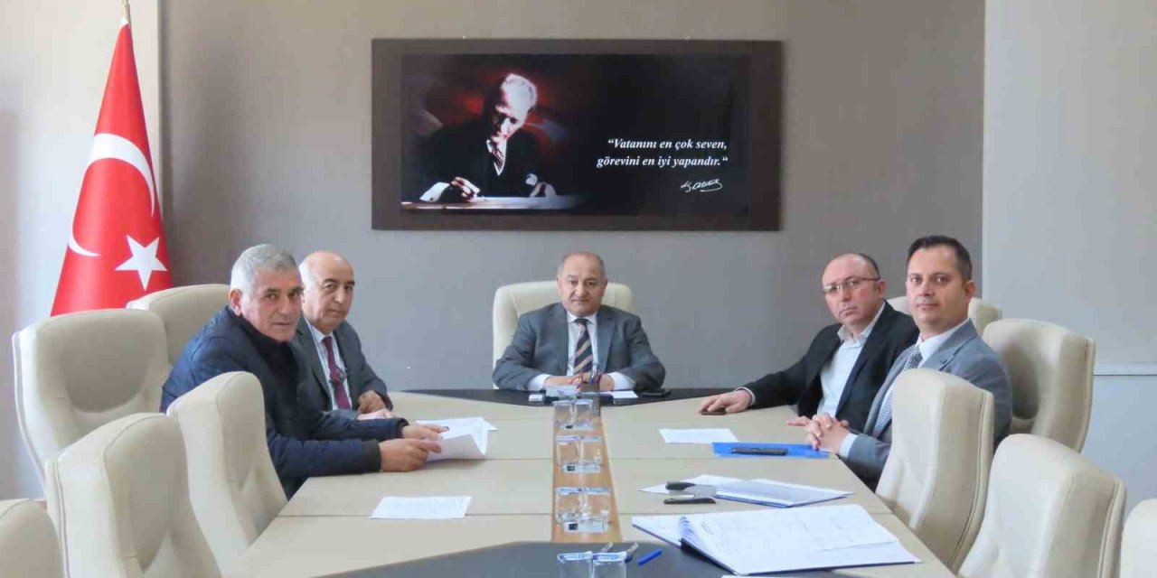 İmar ve kentsel iyileştirme alanında yürütülecek çalışmalar değerlendirildi