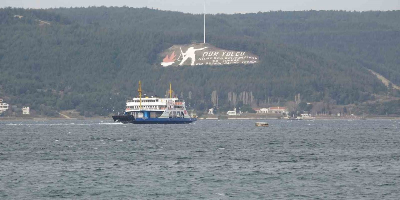 Bozcaada ve Gökçeada’ya yarınki bazı feribot seferleri iptal edildi
