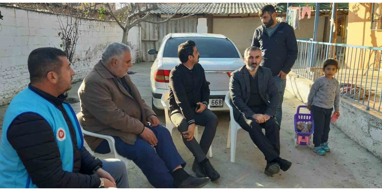 Germencik Müftülüğü ilçeye yerleşen depremzedeleri yalnız bırakmıyor