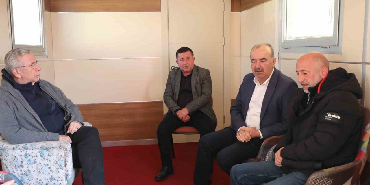 Başkan Türkyılmaz deprem bölgesinde