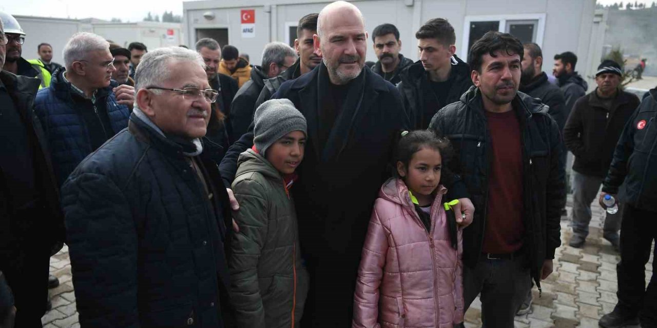 Bakan Soylu’dan Başkan Büyükkılıç’a “çarşı” teşekkürü