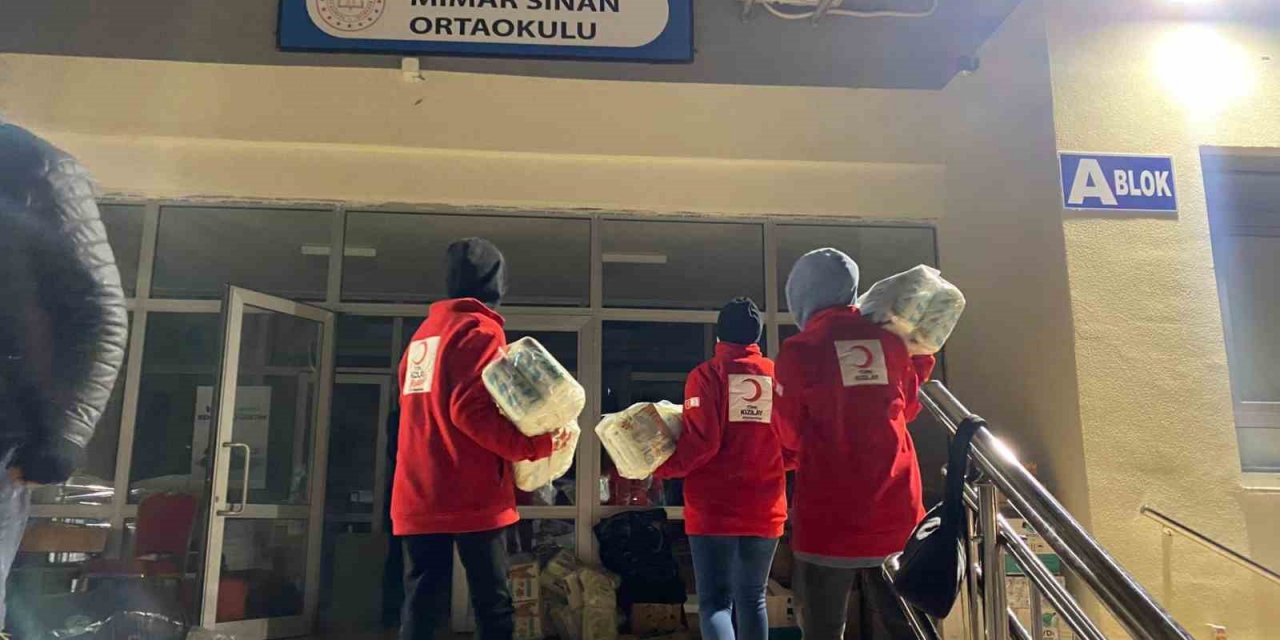 Kızılay’ın afetzedelere sağladığı destek rakamlarla açıklandı
