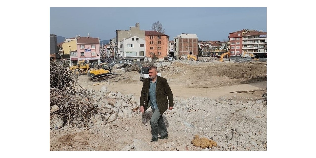 Gölcük’te kentsel dönüşüm yıkımları tamamlanmak üzere