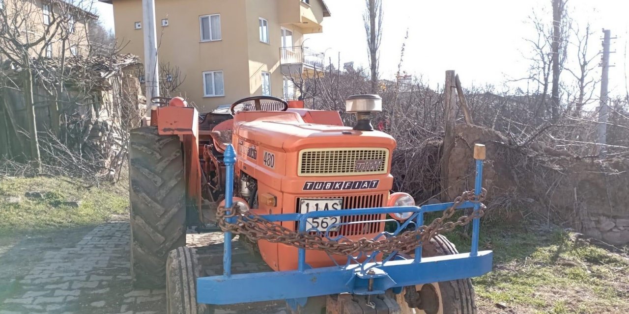 Bilecik’te çalınan traktör Gölpazarı’nda bulundu