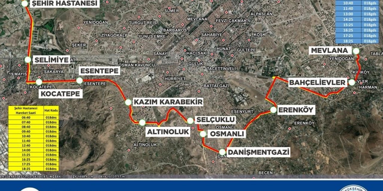 Kayseri Büyükşehir ulaşım ağını genişletiyor