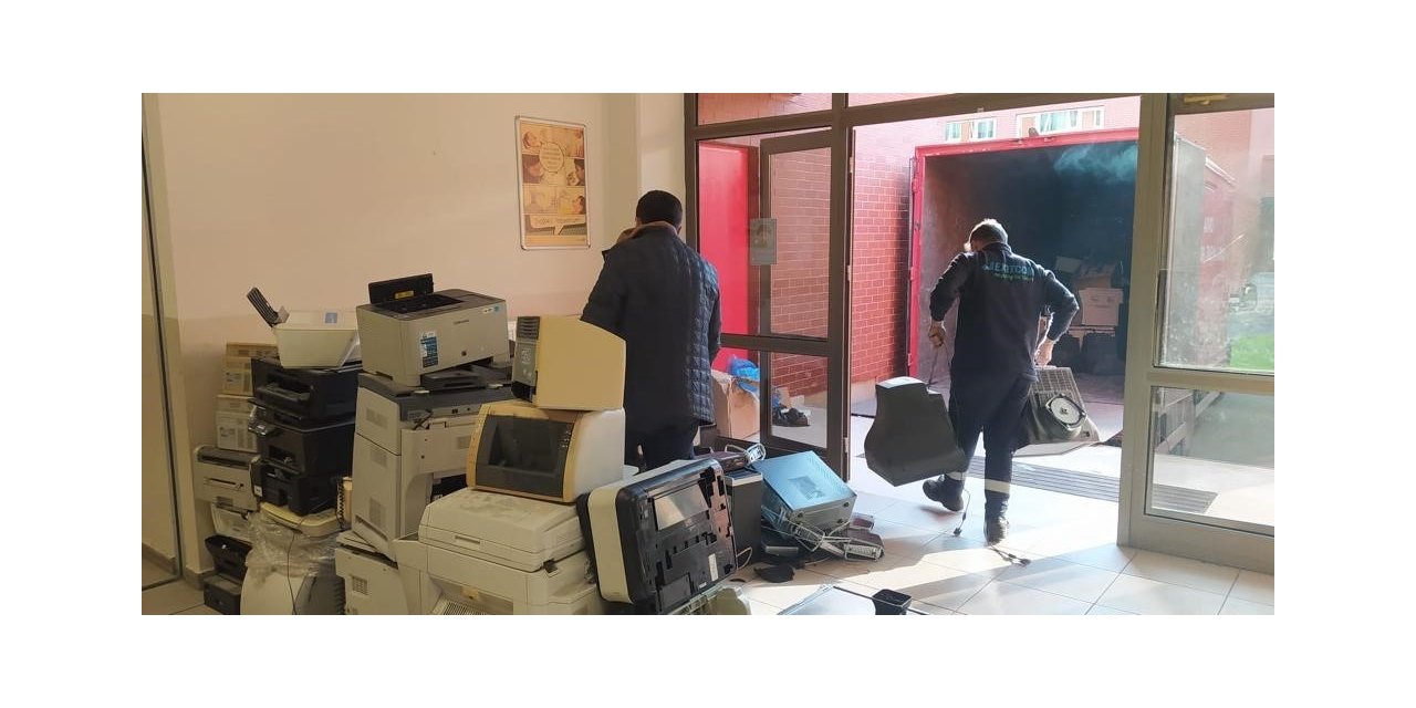 2 bin kilo elektronik atık, geri dönüşüme 1 ayda kazandırıldı