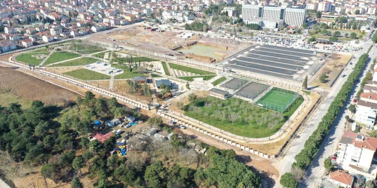 Derince Sağlıklı Yaşam Parkı’nda sona yaklaşıldı