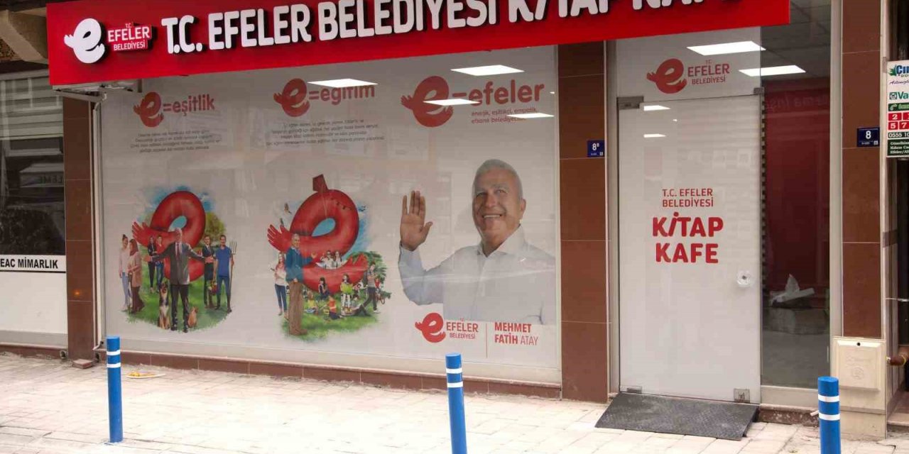Efeler Belediyesi 10’uncu Kitap Kafe’yi açıyor