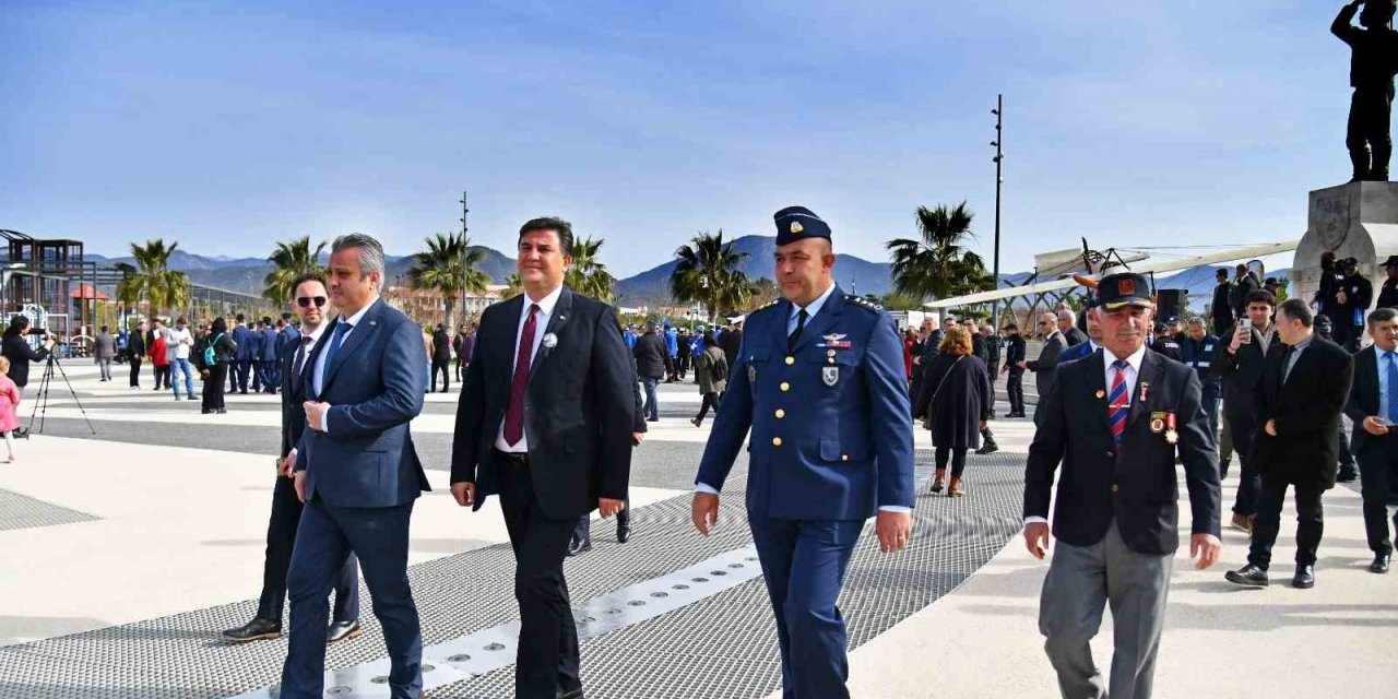 Fethiye’ye adını  veren Şehit Fethi Bey törenle anıldı