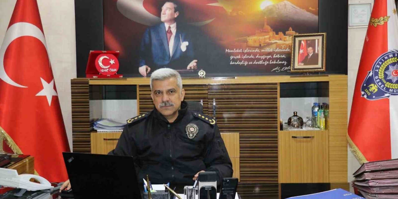 Samsun Emniyet Müdürlüğüne atanan Özen’den veda mesajı