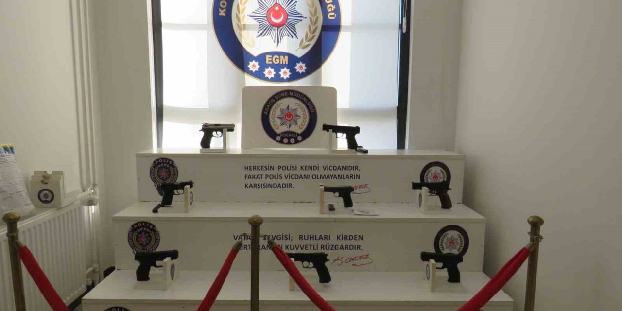 Bir haftada onlarca silah ele geçirildi