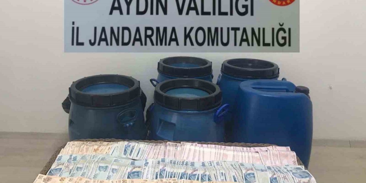 Aydın’da zeytinyağı hırsızları jandarmaya takıldı