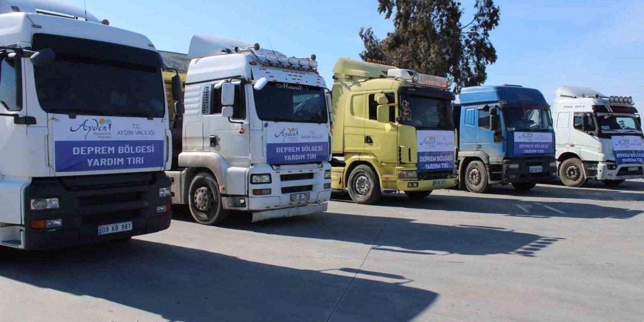 Aydın’dan bin 269 personel deprem bölgesinde