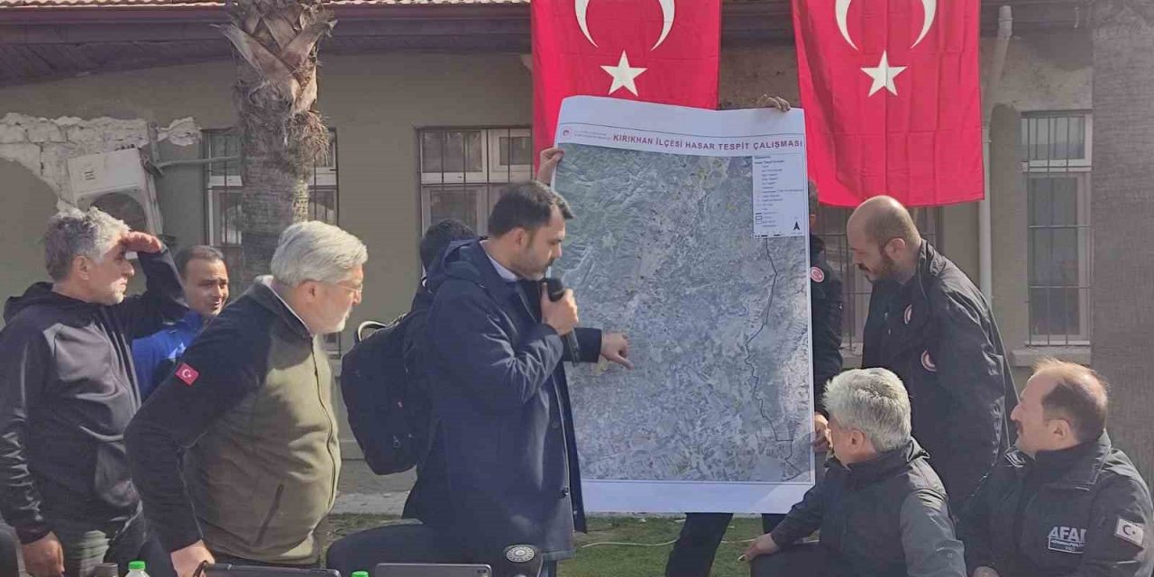 Bakan Kurum: “Kırıkhan’a 18 bin konut yapacağız”