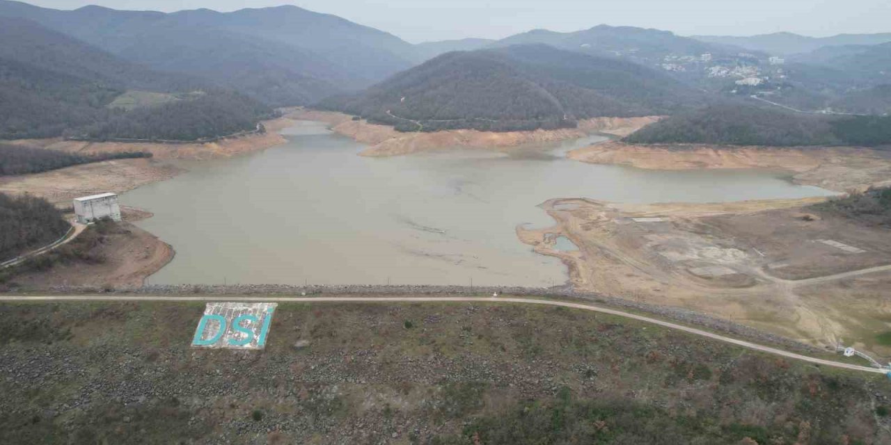 Yalova’nın içme suyu barajı kuraklıktan etkilendi