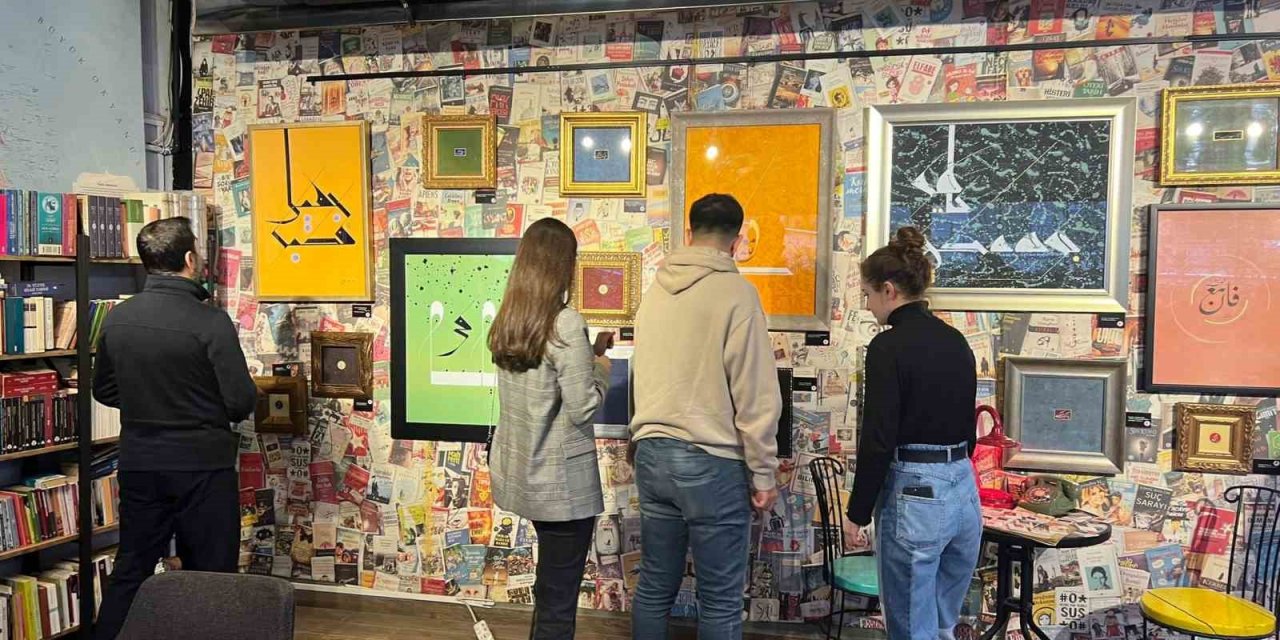 Üsküdar’da ‘Çağdaş Hat Sanatı Sergisi’ sanatseverlerle buluştu