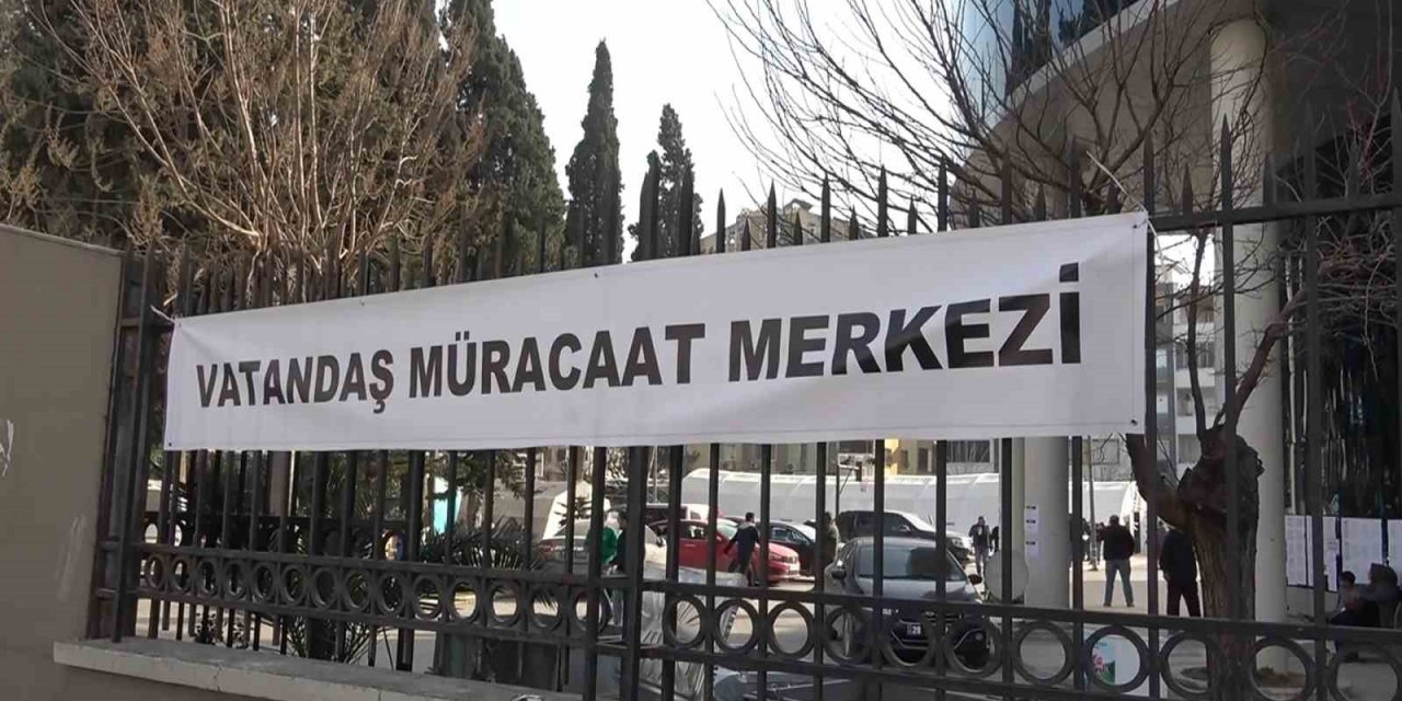 Hatay’da depremzedelerin hasar tespit çalışması başladı