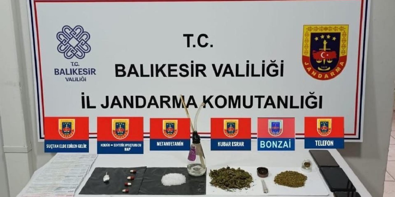 Gönen’de uyuşturucu operasyonunda 4 kişi yakalandı